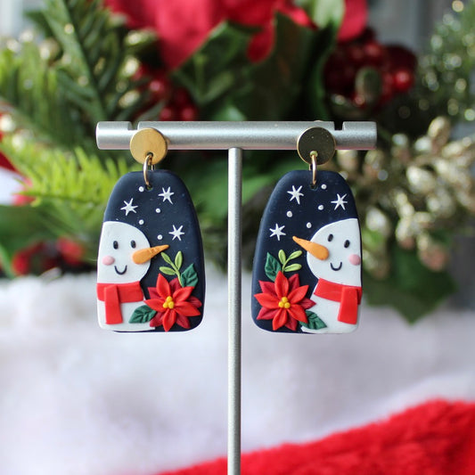 Betty earrings - frosty